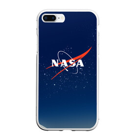 Чехол для iPhone 7Plus/8 Plus матовый с принтом NASA в Новосибирске, Силикон | Область печати: задняя сторона чехла, без боковых панелей | galaxy | man | nasa | planet | planets | space | spaceman | star | stars | univerce | астронавт | вселенная | галактика | галактики | звезда | звезды | космонавт | космонавты | космос | луна | наса | планета | планеты