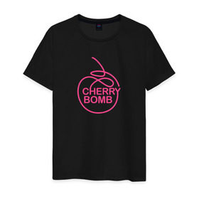 Мужская футболка хлопок с принтом NCT 127. Cherry Bomb в Новосибирске, 100% хлопок | прямой крой, круглый вырез горловины, длина до линии бедер, слегка спущенное плечо. | bomb | cherry | doyoung | haechan | jaehyun | johnny | jungwoo | mark | nct127 | taeil | taeyong | winwin | yuta | вин вин | джехён | джонни | доён | марк | тэён | тэиль | хэчан | чону | юта