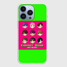 Чехол для iPhone 13 Pro с принтом NCT 127. Cherry Bomb в Новосибирске,  |  | bomb | cherry | doyoung | haechan | jaehyun | johnny | jungwoo | mark | nct127 | taeil | taeyong | winwin | yuta | вин вин | джехён | джонни | доён | марк | тэён | тэиль | хэчан | чону | юта