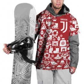 Накидка на куртку 3D с принтом Juventus Новогодний в Новосибирске, 100% полиэстер |  | Тематика изображения на принте: club | football | juventus | белый | италия | клуб | форма | черный | ювентус