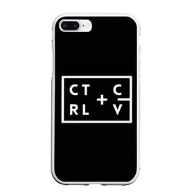 Чехол для iPhone 7Plus/8 Plus матовый с принтом Ctrl-c Ctrl-v Программирование в Новосибирске, Силикон | Область печати: задняя сторона чехла, без боковых панелей | Тематика изображения на принте: c | c++ и objective c | cntr v | cntrl | code | habr | java | javascript | php | programming | python | ruby | stackoverflow | this | дизайнеры | как | кодим | можем