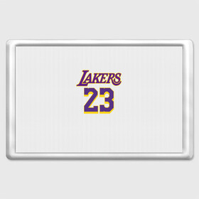 Магнит 45*70 с принтом James 18-19 third LA Lakers в Новосибирске, Пластик | Размер: 78*52 мм; Размер печати: 70*45 | Тематика изображения на принте: angeles | james | lakers | lebron | los | nba | usa | анджелес | джеймс | леброн | лейкерс | лос | нба | сша