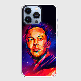 Чехол для iPhone 13 Pro с принтом Яркий Илон Маск в Новосибирске,  |  | elon | falcon | mars | musk | reeve | spascex | tesla | инженер | космос | ракета