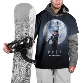 Накидка на куртку 3D с принтом PREY: Mooncrash в Новосибирске, 100% полиэстер |  | prey | жертва | звезды | земля | игра | космос | луна | фантастика | шутер