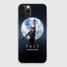 Чехол для iPhone 12 Pro Max с принтом PREY Mooncrash в Новосибирске, Силикон |  | Тематика изображения на принте: prey | жертва | звезды | земля | игра | космос | луна | фантастика | шутер