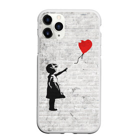 Чехол для iPhone 11 Pro Max матовый с принтом Бэнкси Девочка с Шаром в Новосибирске, Силикон |  | art | balloon | banksy | culture | girl | graffity | heart | hearts | red | арт | бэнкси | граффити | девочка | девочка с шаром | красный | красным | культура | сердечки | сердечко | сердце | стрит | шар | шарик | шариком