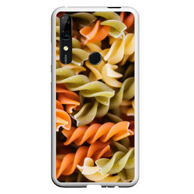 Чехол для Honor P Smart Z с принтом Макароны Спиральки в Новосибирске, Силикон | Область печати: задняя сторона чехла, без боковых панелей | food | italy | pasta | spagetti | еда | едой | изображение | италия | картинка | макарон | макароны | макарошки | мука | мучное | паста | прикол | прикольные | спагетти | спиральки | фото | юмор