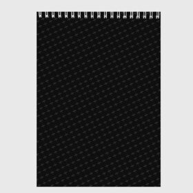 Скетчбук с принтом Крестики в Новосибирске, 100% бумага
 | 48 листов, плотность листов — 100 г/м2, плотность картонной обложки — 250 г/м2. Листы скреплены сверху удобной пружинной спиралью | black | pattern | геометрия | крестики | линии | паттерн