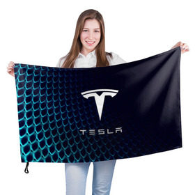 Флаг 3D с принтом Tesla Motors в Новосибирске, 100% полиэстер | плотность ткани — 95 г/м2, размер — 67 х 109 см. Принт наносится с одной стороны | auto | car | cars | coil | electro | elon | future | logo | moto | motors | musk | pixel | tesla | авто | автомобили | автомобиль | будущее | илон | лого | логотип | маск | мото | моторс | символ | тесла | электричество | электро