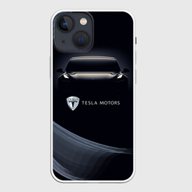 Чехол для iPhone 13 mini с принтом Tesla Model 3 в Новосибирске,  |  | auto | car | cars | coil | electro | elon | future | logo | moto | motors | musk | pixel | tesla | авто | автомобили | автомобиль | будущее | илон | лого | логотип | маск | мото | моторс | символ | тесла | электричество | электро