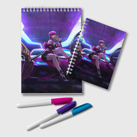 Блокнот с принтом Evelynn в Новосибирске, 100% бумага | 48 листов, плотность листов — 60 г/м2, плотность картонной обложки — 250 г/м2. Листы скреплены удобной пружинной спиралью. Цвет линий — светло-серый
 | Тематика изображения на принте: agony | evelynn | game | hug | legends | legue | legueoflegends | lol | агонии | игра | легенд | лига | лигалегенд | лол | объятия | эвелинн