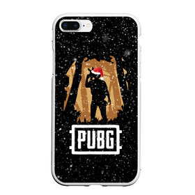 Чехол для iPhone 7Plus/8 Plus матовый с принтом Новогодний PUBG в Новосибирске, Силикон | Область печати: задняя сторона чехла, без боковых панелей | 2019 | 2020 | 2021 | chicken | dinner | game | games | new | pubg | winner | year | год | игра | игрок | игры | новогодний | новый | пабг | подарки | подарок | праздник | рождество | сковорода | сковородка | шапка | шапочка