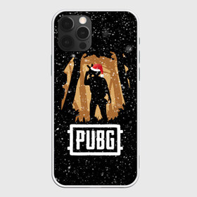 Чехол для iPhone 12 Pro Max с принтом Новогодний PUBG в Новосибирске, Силикон |  | 2019 | 2020 | 2021 | chicken | dinner | game | games | new | pubg | winner | year | год | игра | игрок | игры | новогодний | новый | пабг | подарки | подарок | праздник | рождество | сковорода | сковородка | шапка | шапочка