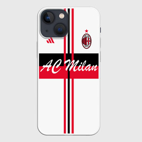 Чехол для iPhone 13 mini с принтом AC Milan в Новосибирске,  |  | ac milan | i rossoneri | il diavolo | дьяволы | италия | итальянский | клуб | красно чёрные | лидер | лучший | милан | профессиональный | рекордсмен | самый | спортивный | суперкубок | успешный | форма