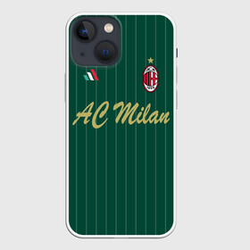 Чехол для iPhone 13 mini с принтом AC Milan в Новосибирске,  |  | ac milan | i rossoneri | il diavolo | дьяволы | италия | итальянский | клуб | красно чёрные | лидер | лучший | милан | профессиональный | рекордсмен | самый | спортивный | суперкубок | успешный | форма