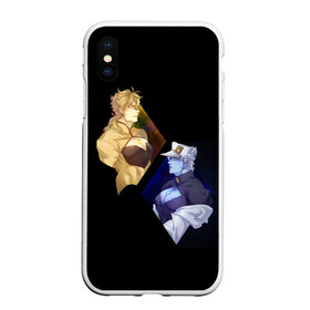 Чехол для iPhone XS Max матовый с принтом JoJos Bizarre Adventure в Новосибирске, Силикон | Область печати: задняя сторона чехла, без боковых панелей | bizarre adventure | jojo | jojo no kimyou na bouken | jojos bizarre adventure | джоджо | невероятное приключение джоджо