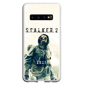 Чехол для Samsung Galaxy S10 с принтом STALKER 2 в Новосибирске, Силикон | Область печати: задняя сторона чехла, без боковых панелей | 2021 | 2033 | fallout | game | games | metro | monsters | nuclear | radiation | stalker | two | zone | аномалии | аномалия | два | зона | игра | игры | метро | монстры | радиация | россия | сталкер | украина | фоллаут | чернобыль