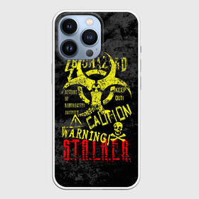 Чехол для iPhone 13 Pro с принтом STALKER в Новосибирске,  |  | 2021 | 2033 | fallout | game | games | metro | monsters | nuclear | radiation | stalker | two | zone | аномалии | аномалия | два | зона | игра | игры | метро | монстры | радиация | россия | сталкер | украина | фоллаут | чернобыль