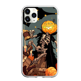 Чехол для iPhone 11 Pro матовый с принтом Halloween в Новосибирске, Силикон |  | аниме | ведьма | девушка | зомби | ирландия | кладбище | колдун | кости | кошки | летучие | луна | мертвец | мёртвые | монстры | мыши | ночь | оборотни | пауки | паутина | подарок | праздник | свет | свечи