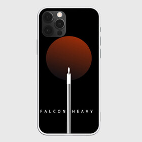 Чехол для iPhone 12 Pro Max с принтом Falcon Heavy в Новосибирске, Силикон |  | falcon heavy | ilon mask | spacex | tesla | tesla roadster | илон маск | спейс икс | спейс экс | тесла | тесла родстер