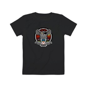 Детская футболка хлопок с принтом Biker Mice from Mars - Modo в Новосибирске, 100% хлопок | круглый вырез горловины, полуприлегающий силуэт, длина до линии бедер | 90s | biker | cartoon | comics | from | mars | mice | modo | rocker | throttle | vinnie | байкер | комикс | марс | мульт | мышь | ностальгия | рокер