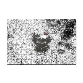 Пазл магнитный 126 элементов с принтом Kaneki Ken (Tokyo Ghoul) #2 в Новосибирске, полимерный материал с магнитным слоем | 126 деталей, размер изделия —  180*270 мм | anime | kaneki ken | tokyo ghoul | аниме | канеки кен | токийский гуль