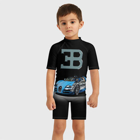 Детский купальный костюм 3D с принтом Bugatti в Новосибирске, Полиэстер 85%, Спандекс 15% | застежка на молнии на спине | autosport | bugatti | dark | design | italy | speed | sportcar | streetracing | автомобиль | автоспорт | гонка | дизайн | италия | конюшня | красота | престиж | скорость | спорткар | стритрейсинг | тачка | точило | черный
