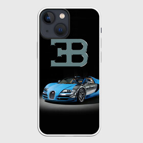 Чехол для iPhone 13 mini с принтом Bugatti в Новосибирске,  |  | autosport | bugatti | dark | design | italy | speed | sportcar | streetracing | автомобиль | автоспорт | гонка | дизайн | италия | конюшня | красота | престиж | скорость | спорткар | стритрейсинг | тачка | точило | черный
