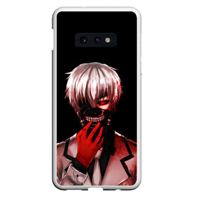 Чехол для Samsung S10E с принтом Ken Kaneki в Новосибирске, Силикон | Область печати: задняя сторона чехла, без боковых панелей | anime | blood | eyepatch | ghoul | kaneki | ken | one eyed | tokyo | tokyoghoul | гуль | канеки | кен | кровь | одноглазый | токийский