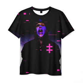 Мужская футболка 3D с принтом Marilyn Manson в Новосибирске, 100% полиэфир | прямой крой, круглый вырез горловины, длина до линии бедер | cry | inch | industrial | little | manson | marilyn | music | nails | nin | rock | sister | индастриал | инч | мансон | менсен | менсон | мерилин | мерлин | музыка | мэнсон | мэрилин | мэрлин | найн | нин | нэйлс | рок