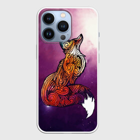 Чехол для iPhone 13 Pro с принтом Космическая Лиса в Новосибирске,  |  | cute | fox | foxes | ginger | space | tail | забавная | космическая | космокот | космонавт | космонавты | космос | лис | лиса | лисица | лисицы | лисичка | лисички | лисы | милая | рыжая | рыжие | смешная | фыр | хвост