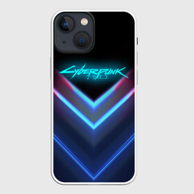 Чехол для iPhone 13 mini с принтом CYBERPUNK 2077 NEON | НЕОН в Новосибирске,  |  | 2019 | cd project red | cyberpunk 2077 | future | hack | night city | samurai | sci fi | андроиды | безумие | будущее | киберпанк 2077 | логотип | роботы | самураи | фантастика | цифры