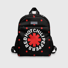 Детский рюкзак 3D с принтом Red Hot Chili Peppers в Новосибирске, 100% полиэстер | лямки с регулируемой длиной, сверху петелька, чтобы рюкзак можно было повесить на вешалку. Основное отделение закрывается на молнию, как и внешний карман. Внутри дополнительный карман. По бокам два дополнительных кармашка | Тематика изображения на принте: chili | cross | hot | logo | music | peppers | red | red hot chili peppers | rhcp | rock | star | symbol | звезда | звездочка | красная | красный | крест | логотип | музыка | перцы | рок | символ | цветок | цветочек | чили
