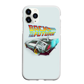 Чехол для iPhone 11 Pro матовый с принтом Back to the future_4 в Новосибирске, Силикон |  | back to the future | doc | emmet brown | marty mcfly | док | культовое кино | марти макфлай | путешествия во времени | роберт земекис | эйнштейн | эммет браун