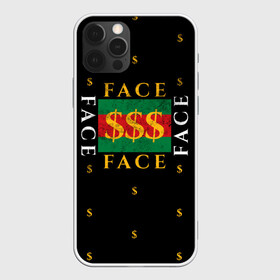 Чехол для iPhone 12 Pro с принтом FACE GG Style в Новосибирске, силикон | область печати: задняя сторона чехла, без боковых панелей | dark | eshkere | face | gucci | gussi | hate | hip | love | rap | raper | rapper | russian | tattoo | антибренд | гуси | гусси | гучи | гуччи | дремин | иван | мрачный | репер | русский | рэп | рэпер | тату | фэйс | хип | хоп | эщкере