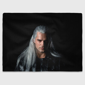 Плед 3D с принтом The Witcher. Geralt of Rivia в Новосибирске, 100% полиэстер | закругленные углы, все края обработаны. Ткань не мнется и не растягивается | andrzej | cavill | ciri | cirilla | geralt | henry | netflix | rivia | sapkowski | witcher | yennefer | анджей | ведьмак | генри | геральт | йеннифэр | кавилл | ривия | сапковский | цири | цирилла