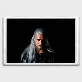 Магнит 45*70 с принтом The Witcher. Geralt of Rivia в Новосибирске, Пластик | Размер: 78*52 мм; Размер печати: 70*45 | Тематика изображения на принте: andrzej | cavill | ciri | cirilla | geralt | henry | netflix | rivia | sapkowski | witcher | yennefer | анджей | ведьмак | генри | геральт | йеннифэр | кавилл | ривия | сапковский | цири | цирилла