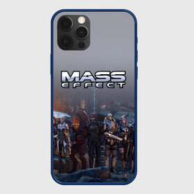 Чехол для iPhone 12 Pro с принтом Mass Effect в Новосибирске, силикон | область печати: задняя сторона чехла, без боковых панелей | amdromeda initiative | andromeda | game | gun | hemet | n7 | rifle | ryder | soldier | space | star | weapon