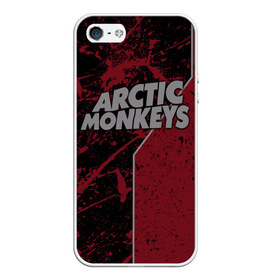 Чехол для iPhone 5/5S матовый с принтом Arctic Monkeys в Новосибирске, Силикон | Область печати: задняя сторона чехла, без боковых панелей | британская | гараж | группа | инди рок | метал | ню | постпанк | психоделический | рок | хай грин | электроник
