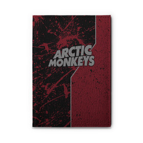 Обложка для автодокументов с принтом Arctic Monkeys в Новосибирске, натуральная кожа |  размер 19,9*13 см; внутри 4 больших “конверта” для документов и один маленький отдел — туда идеально встанут права | британская | гараж | группа | инди рок | метал | ню | постпанк | психоделический | рок | хай грин | электроник