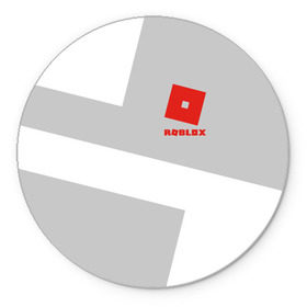 Коврик для мышки круглый с принтом Roblox в Новосибирске, резина и полиэстер | круглая форма, изображение наносится на всю лицевую часть | block | lego | logo | minecraft | online | oof | quest | roblocks | roblockx | roblox | studio | блок | блоки | голова | игра | игры | квест | лего | лицо | лого | логотип | майнкрафт | онлайн | роблокс | символ | студия