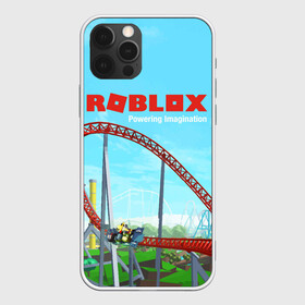 Чехол для iPhone 12 Pro с принтом ROBLOX: Powering Imagination в Новосибирске, силикон | область печати: задняя сторона чехла, без боковых панелей | block | lego | logo | minecraft | online | oof | quest | roblocks | roblockx | roblox | studio | блок | блоки | голова | игра | игры | квест | лего | лицо | лого | логотип | майнкрафт | онлайн | роблокс | символ | студия