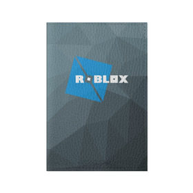Обложка для паспорта матовая кожа с принтом Roblox Studio в Новосибирске, натуральная матовая кожа | размер 19,3 х 13,7 см; прозрачные пластиковые крепления | Тематика изображения на принте: block | lego | logo | minecraft | online | oof | quest | roblocks | roblockx | roblox | studio | блок | блоки | голова | игра | игры | квест | лего | лицо | лого | логотип | майнкрафт | онлайн | роблокс | символ | студия