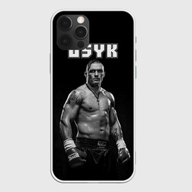 Чехол для iPhone 12 Pro с принтом USYK в Новосибирске, силикон | область печати: задняя сторона чехла, без боковых панелей | александр усик | одежда усик | олександр усик | усик | усик магазин