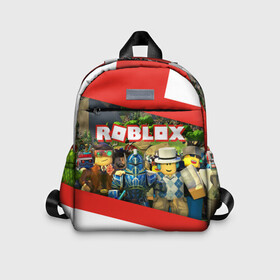 Детский рюкзак 3D с принтом ROBLOX в Новосибирске, 100% полиэстер | лямки с регулируемой длиной, сверху петелька, чтобы рюкзак можно было повесить на вешалку. Основное отделение закрывается на молнию, как и внешний карман. Внутри дополнительный карман. По бокам два дополнительных кармашка | lego | logo | meme | memes | minecraft | oof | quest | roblocks | roblockx | roblox | studio | блок | блоки | голова | игра | игры | квест | лего | лицо | лого | логотип | майнкрафт | мем | мемы | онлайн | роблокс | студия