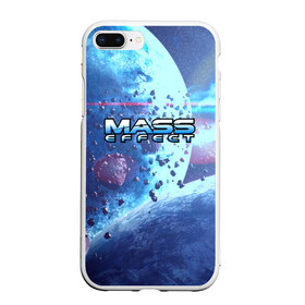 Чехол для iPhone 7Plus/8 Plus матовый с принтом MASS EFFECT в Новосибирске, Силикон | Область печати: задняя сторона чехла, без боковых панелей | amdromeda initiative | andromeda | game | gun | hemet | n7 | rifle | ryder | soldier | space | star | weapon