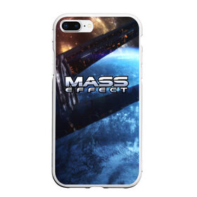 Чехол для iPhone 7Plus/8 Plus матовый с принтом MASS EFFECT в Новосибирске, Силикон | Область печати: задняя сторона чехла, без боковых панелей | amdromeda initiative | andromeda | game | gun | hemet | n7 | rifle | ryder | soldier | space | star | weapon