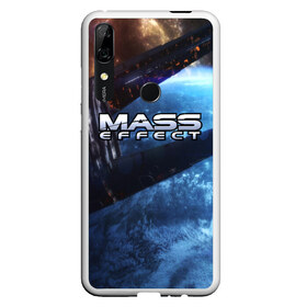 Чехол для Honor P Smart Z с принтом MASS EFFECT в Новосибирске, Силикон | Область печати: задняя сторона чехла, без боковых панелей | amdromeda initiative | andromeda | game | gun | hemet | n7 | rifle | ryder | soldier | space | star | weapon