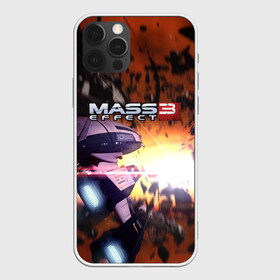 Чехол для iPhone 12 Pro с принтом MASS EFFECT в Новосибирске, силикон | область печати: задняя сторона чехла, без боковых панелей | amdromeda initiative | andromeda | game | gun | hemet | n7 | rifle | ryder | soldier | space | star | weapon