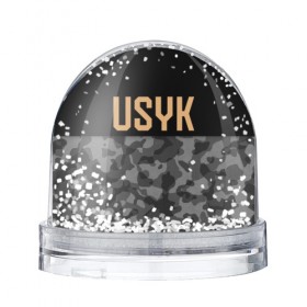 Водяной шар с принтом USYK в Новосибирске, Пластик | Изображение внутри шара печатается на глянцевой фотобумаге с двух сторон | 